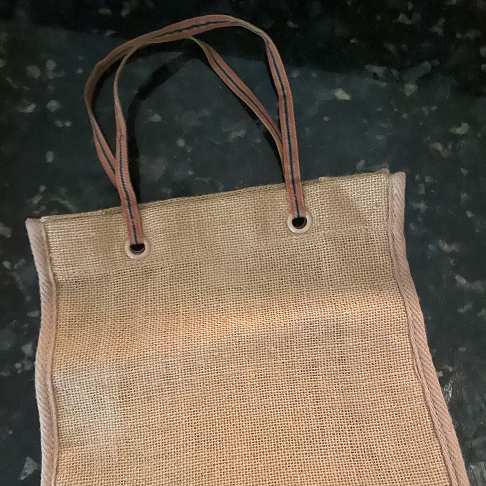 J Crew Jute Tote